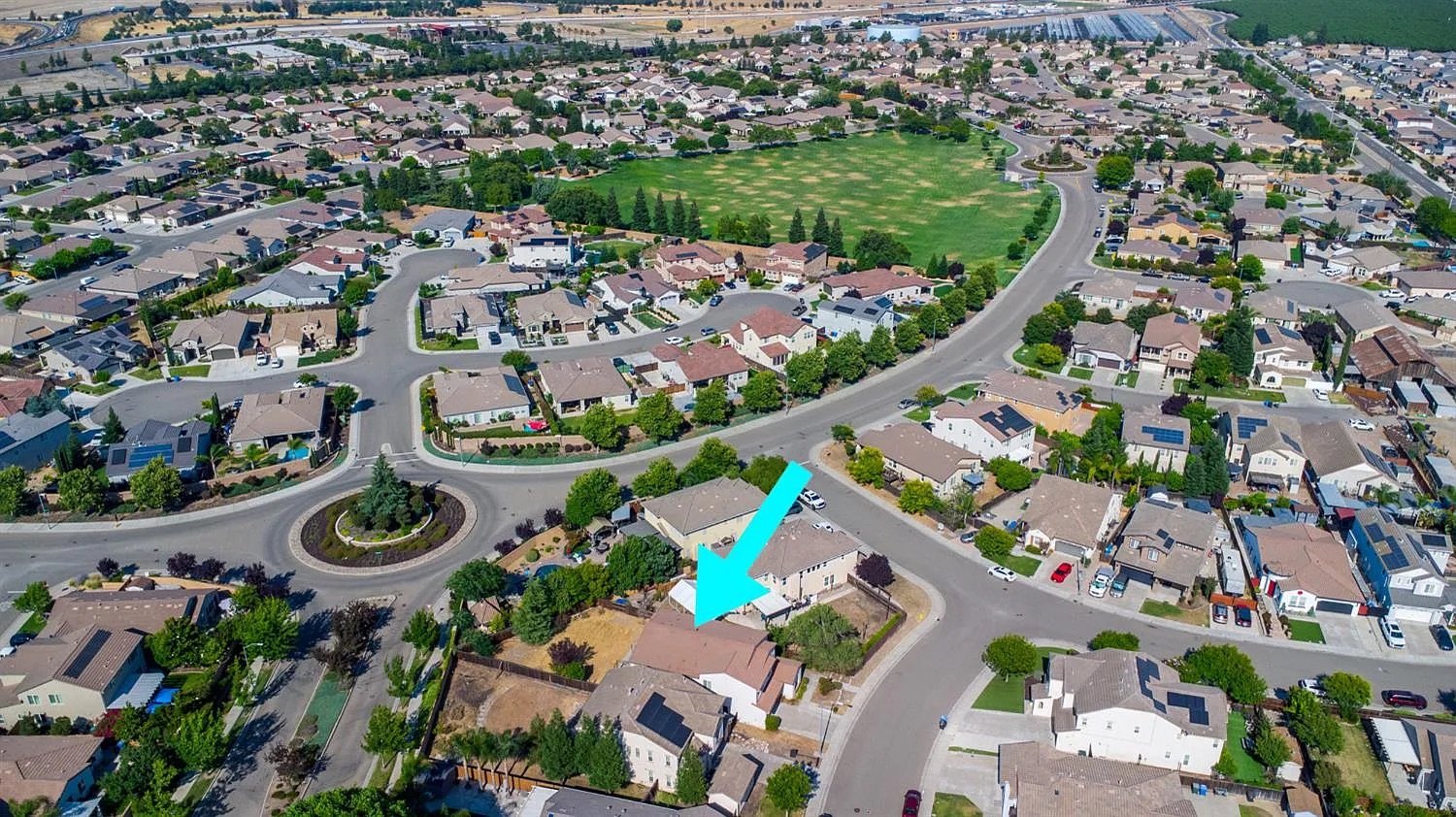Aerial — Neighborhood Overview