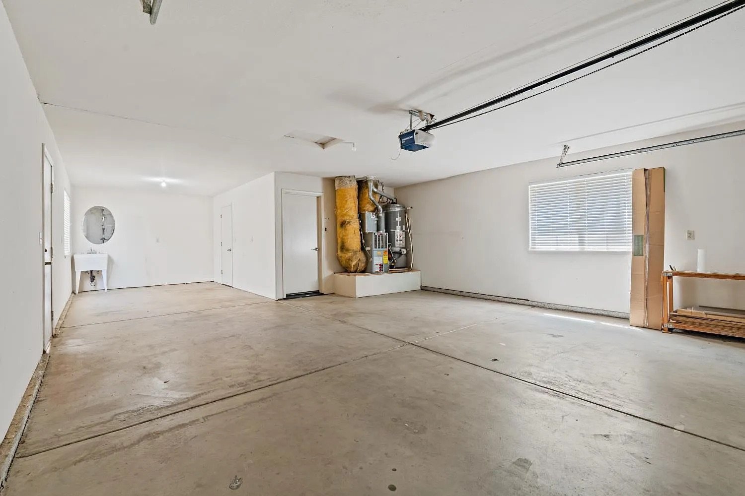 2-Car Garage with Utility Sink