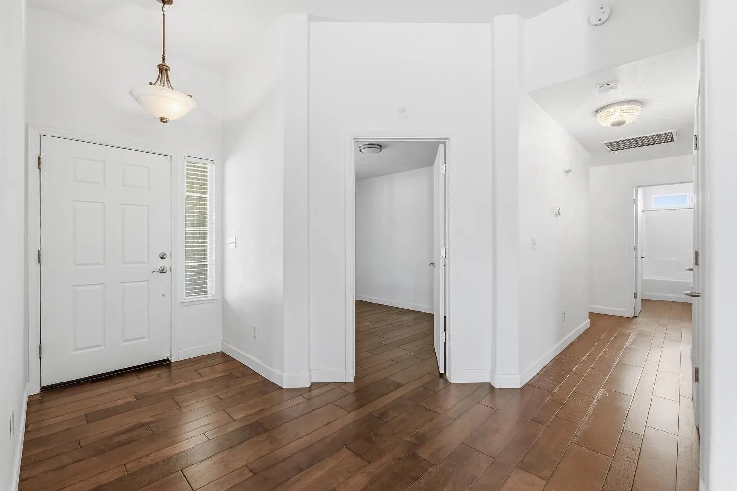 Entry Foyer with Pendant Light