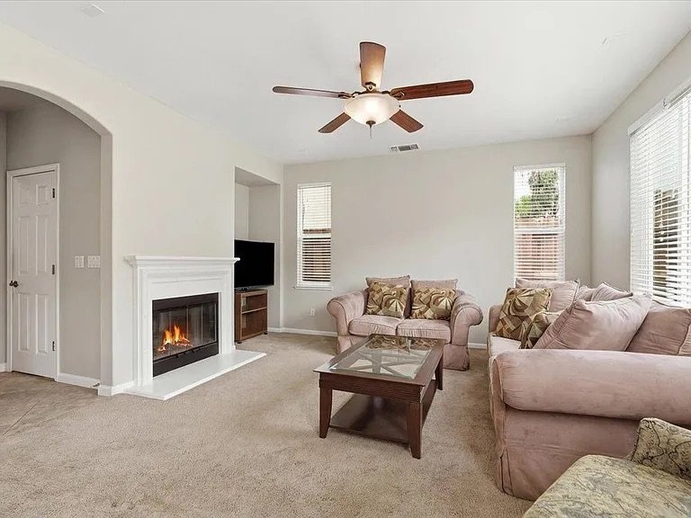Family Room with Fireplace