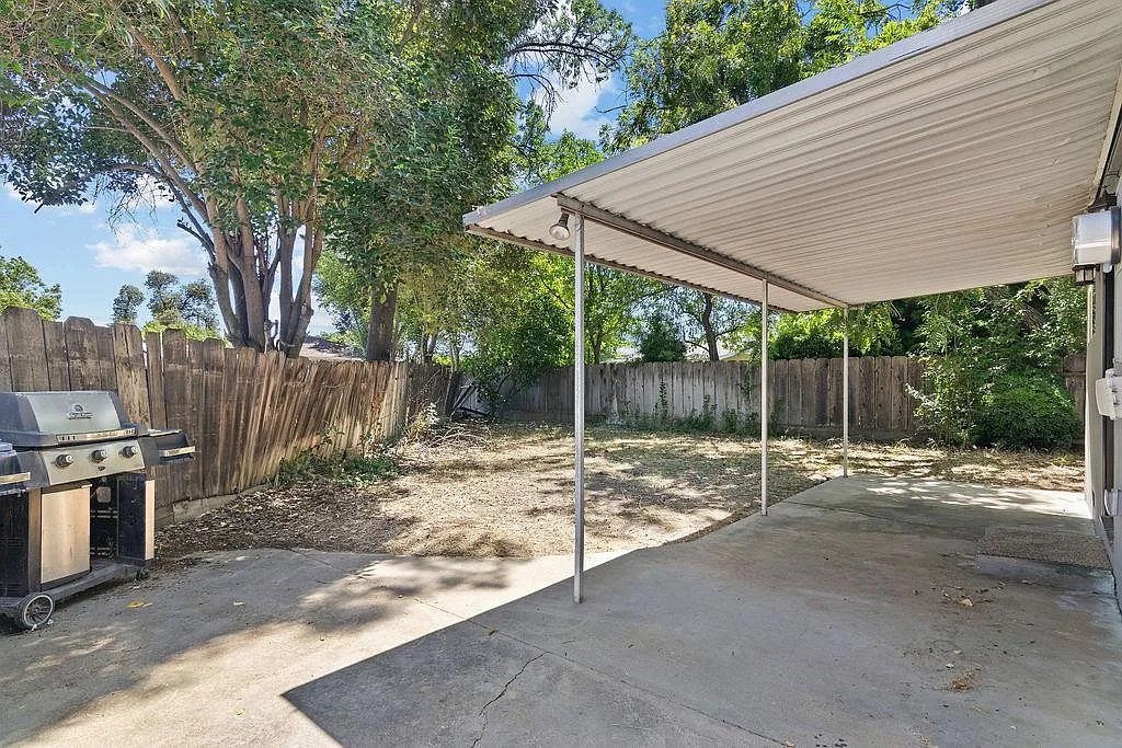 Backyard and Lot View